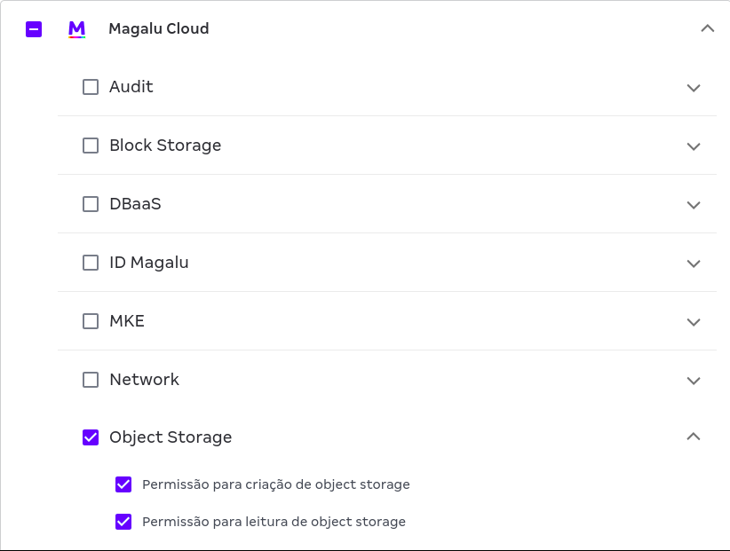 Object Storage Marker